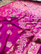 Paridhan Pink Color Jacquard Silk Saree