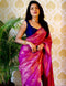 Aaliya pink soft silk saree