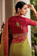 Amazing Pink Wedding Wear Soft Silk Saree With Blouse | Unique blouse  designs, Silk saree blouse designs, Saree designs