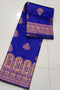 Trisha blue soft silk saree