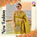 Green color kanchivaram silk saree