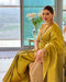 Green color kanchivaram silk saree