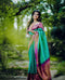 Jazzy Rama Color Jacquard Silk Saree