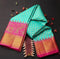 Jazzy Rama Color Jacquard Silk Saree