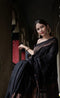 Jenny Black cotton   silk saree