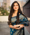 Onam Blue Jacquard Silk Saree
