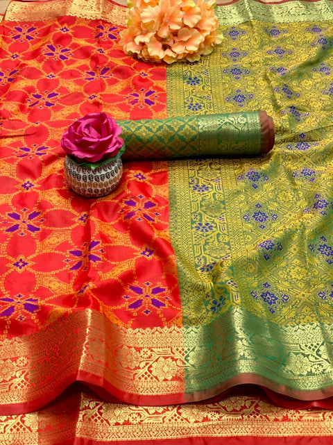 Mahi Purple Color Silk Saree
