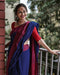 Rupali Blue cotton silk saree