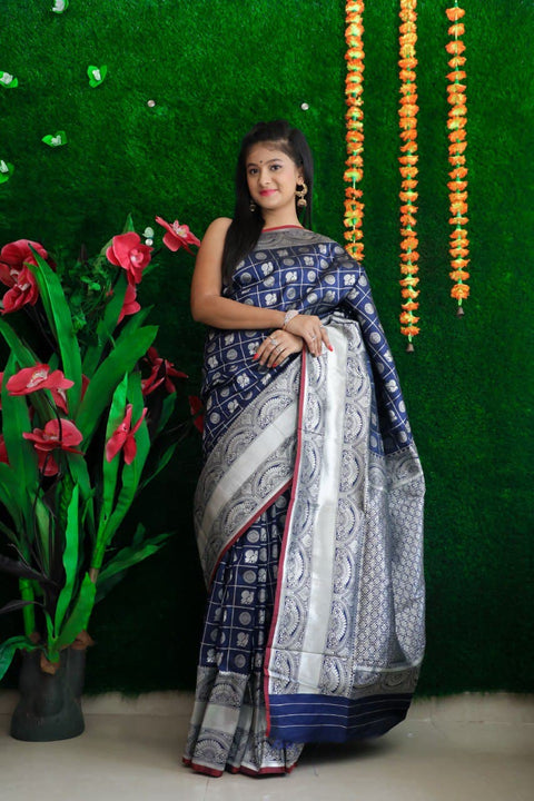 Shankutila soft silk saree