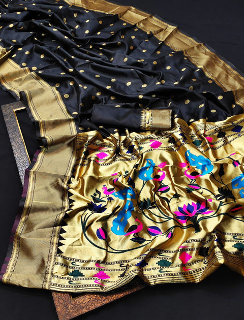 Plentiful Fancy  Color  Jacquard Silk Saree