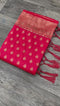 Onam Special Pink Color Silk Saree
